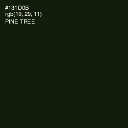 #131D0B - Pine Tree Color Image